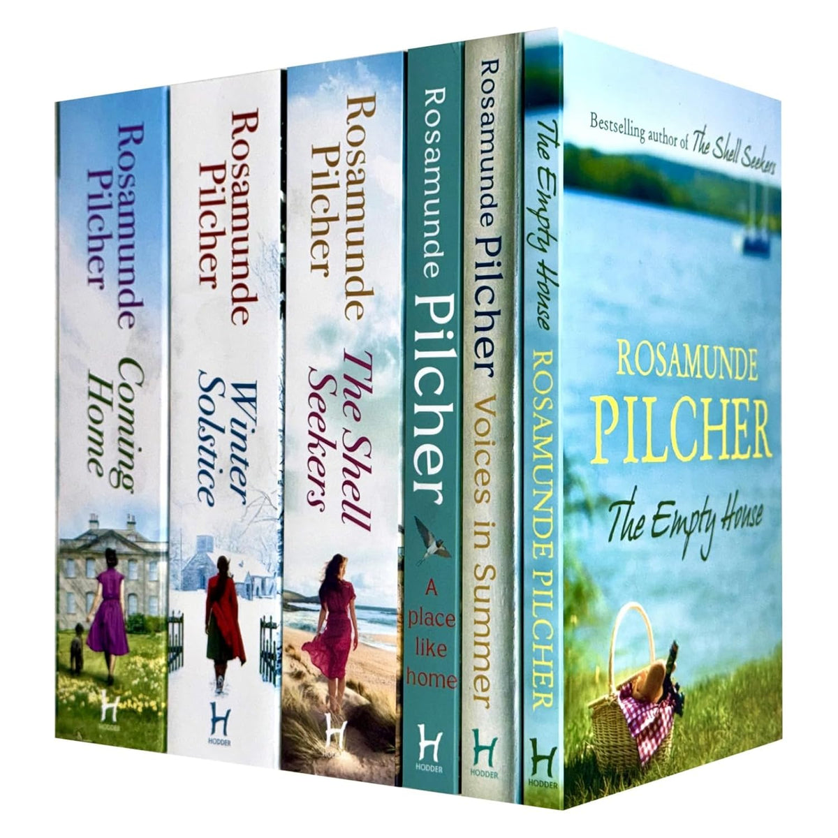 Rosamunde Pilcher Collection 6 Books Set (Coming Home, Winter Solstice, The Shell Seekers & More)