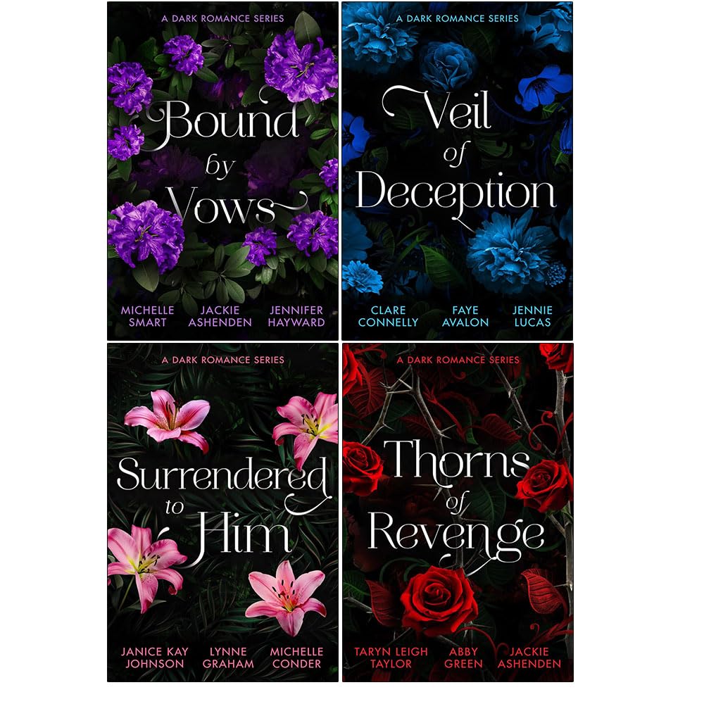 Bound By Vows, Veil Of Deception, Surrendered To Him, Thorns Of Revenge 4 Books CollectionSet