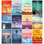 Kristin Hannah 12 Books Collection Set (Home Front, The Great Alone, The Four Winds, Wild, Firefly Lane, Fly Away, Nightingale)