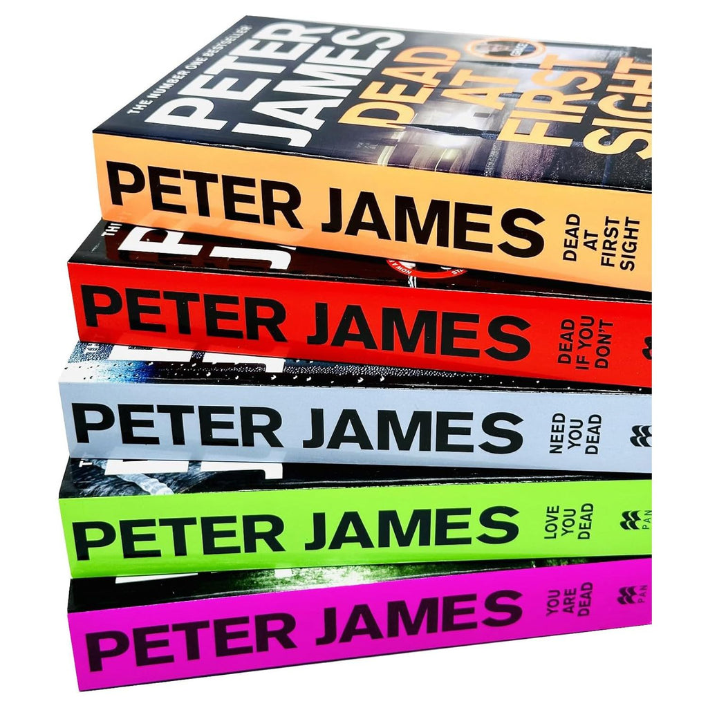 Roy Grace Series Books 11-15 Collection Set by Peter James (Set 3) (You Are Dead, Love You Dead, Need You Dead, Dead If You Don't, Dead at First Sight)