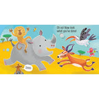 Don't Tickle the Rhino (DON’T TICKLE Touchy Feely Sound Books)