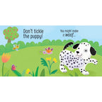 Don't Tickle the Puppy! (DON’T TICKLE Touchy Feely Sound Books) by Sam Taplin