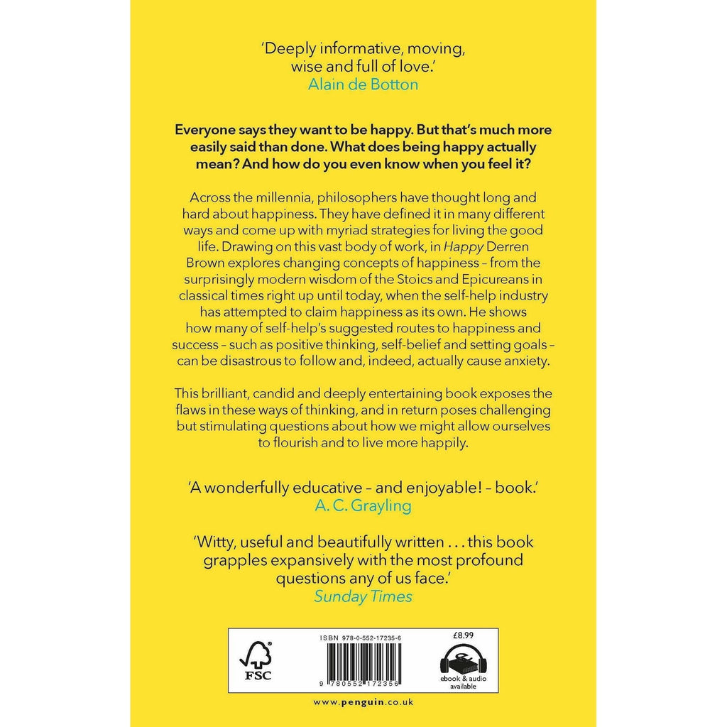 Derren Brown Happy Book Why More or Less Everything is Absolutely Fine