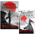 The Stormlight Archive Series (Book 4 & 5) by Brandon Sanderson 2 Books Collection Set (Wind And Truth [Hardback], Rhythm of War)