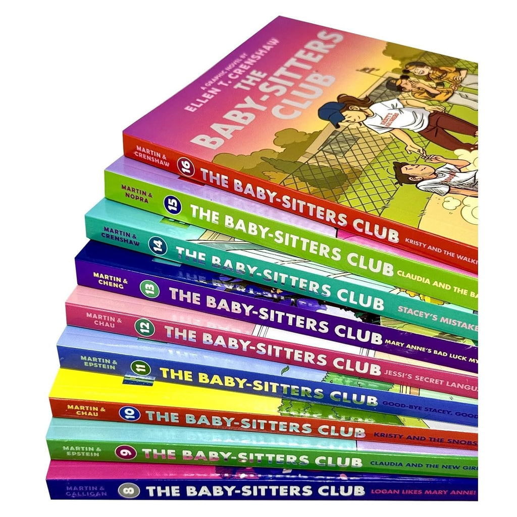 BabySitters Club Graphix 8-16 Collection 9 Books Set By Ann M. Martin