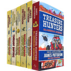 James Patterson Treasure Hunters Middle School Series 1-6 Books Collection Set