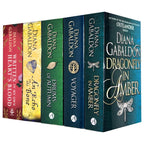 Outlander Series 5 Books Collection Set By Diana Gabaldon (Drums Of Autumn, Voyager, Written in My Own Heart's Blood, An Echo in the Bone & Dragonfly In Amber)