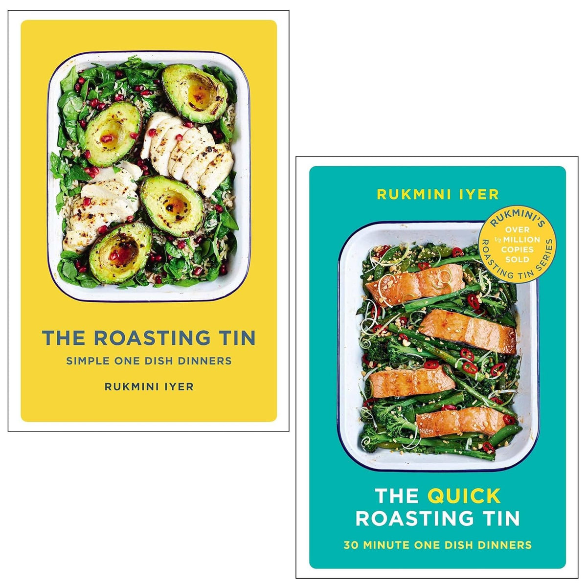 The Roasting Tin & The Quick Roasting Tin: by Rukmini Iyer 2 Books Collection Set