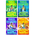 The Breakfast Club Adventures Series 4 Books Collection Set by Marcus Rashford (The Beast Beyond the Fence, The Ghoul in the School, The Phantom Thief and The Treasure Hunt Monster)