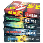 Harry Hole Series 1-5 Books Collection Set By Jo Nesbo (The Bat, Cockroaches, The Redbreast, Nemesis & The Devil's Star)