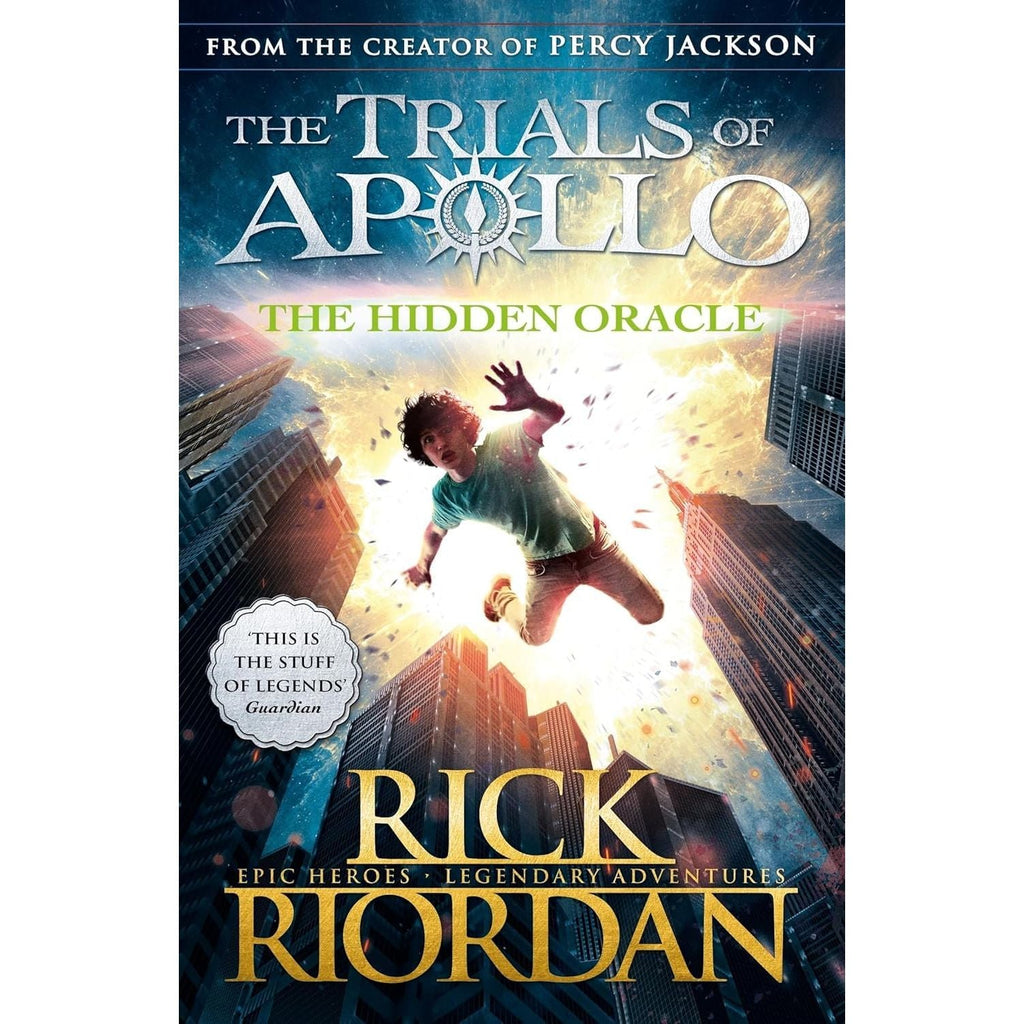 Rick Riordan Trials of Apollo & Magnus Chase Series 9 Books Collection Set (The Hidden Oracle, Dark Prophecy, Burning Maze, Tyrant’s Tomb)