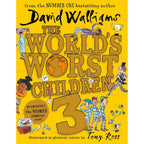 David Walliams 3 Books Collection Set (Santa & Son, The World’s Worst Children 3, The World of David Walliams Book of Stuff)