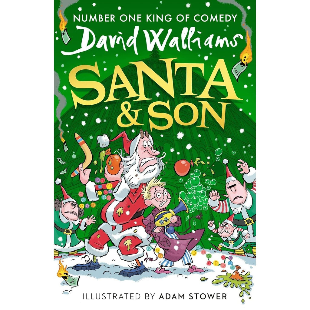 David Walliams 3 Books Collection Set (Santa & Son, The World’s Worst Children 3, The World of David Walliams Book of Stuff)