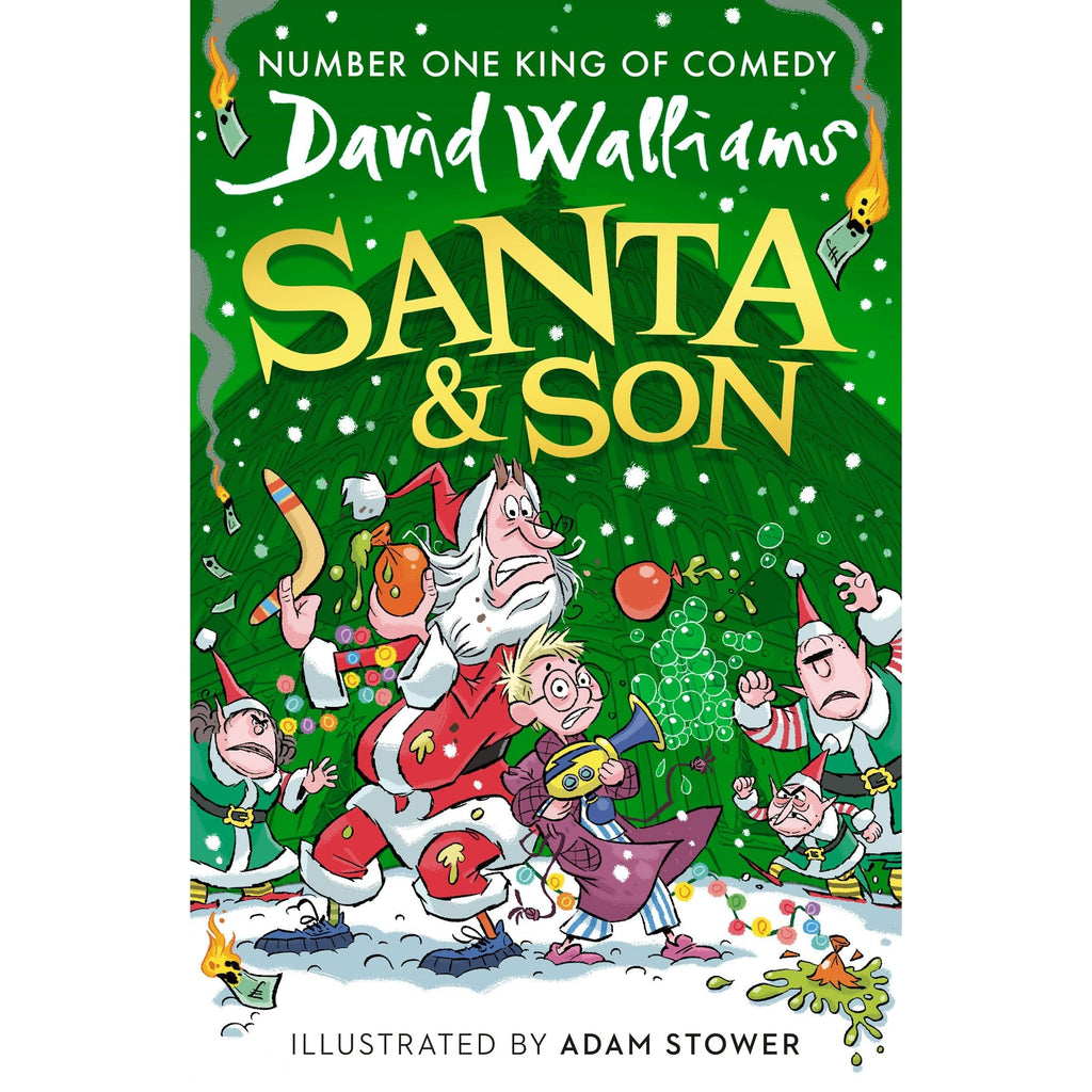 Santa & Son: New for 2025, a hilarious, illustrated Christmas adventure for young readers by David Walliams