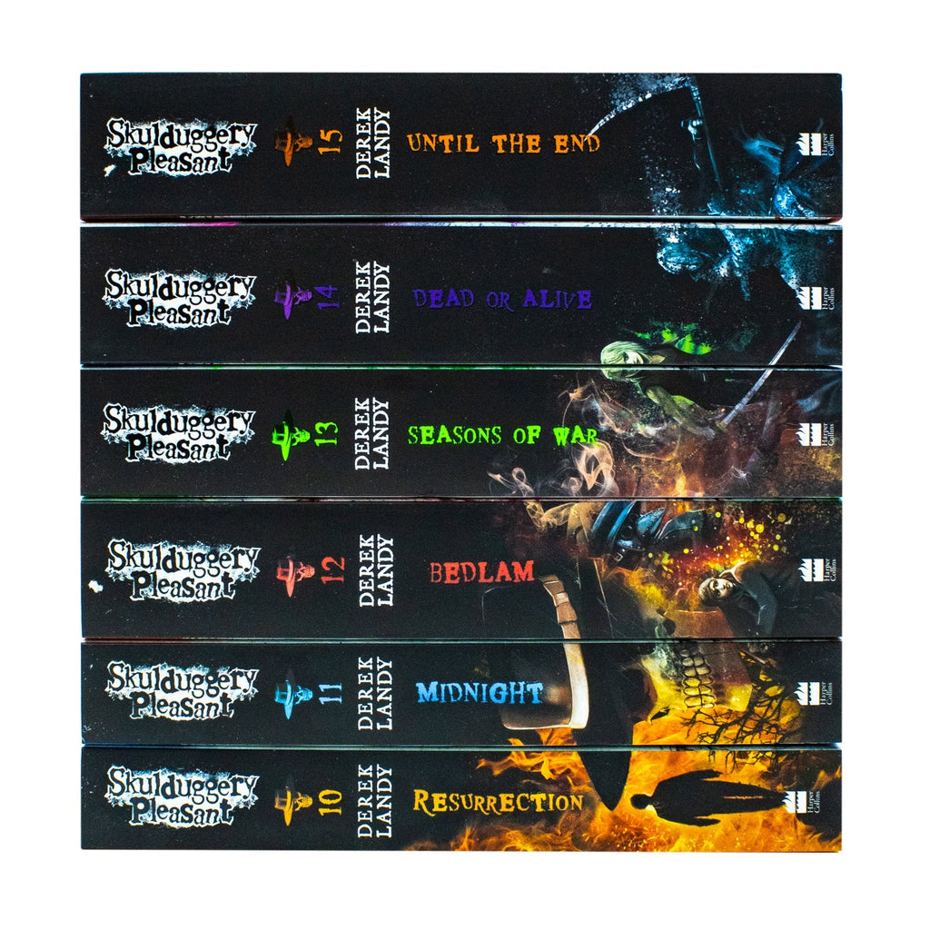 Skulduggery Pleasant Series 6 Books Collection Set by Derek Landy (Books 10–15) | Fantasy Adventure Series for Teens