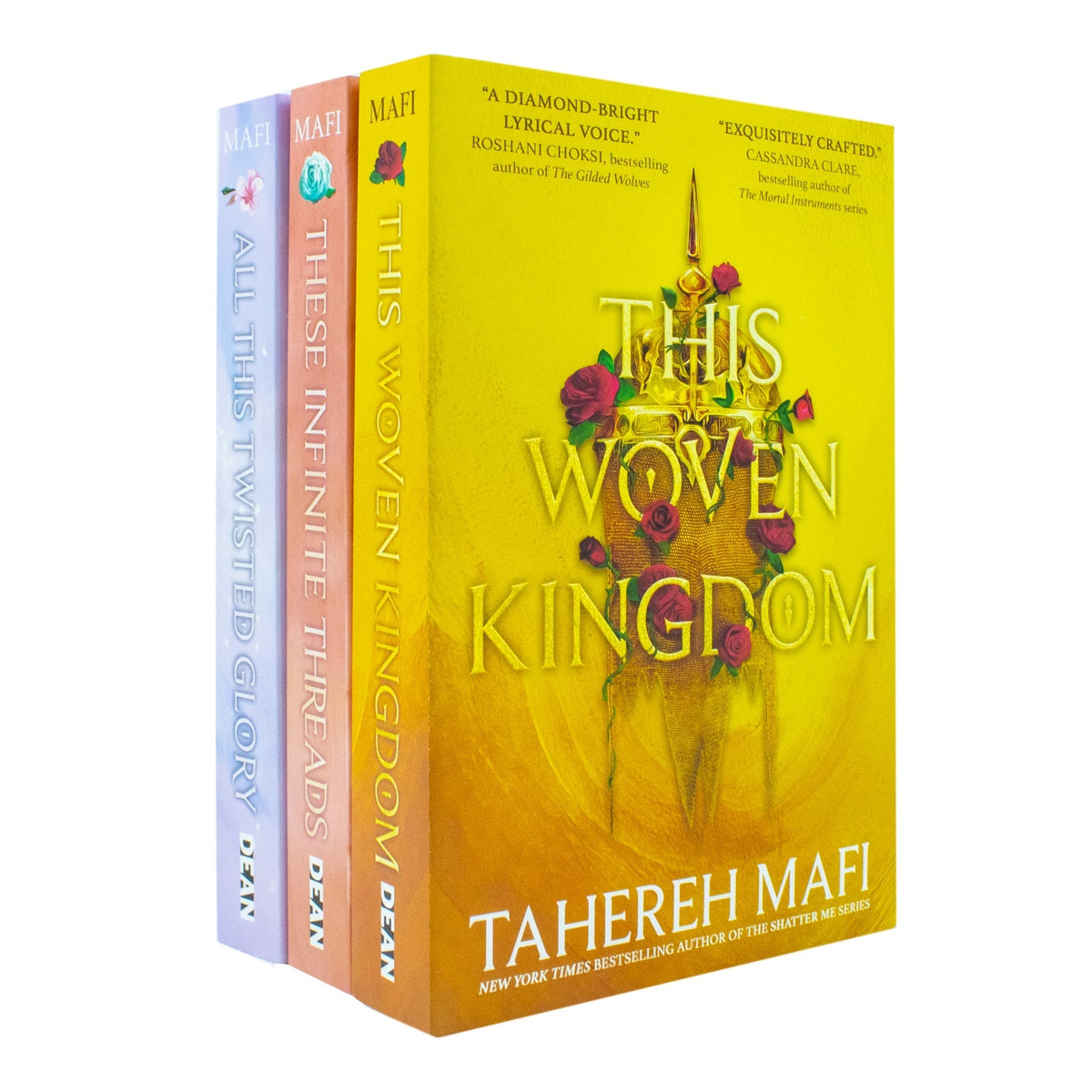 This Woven Kingdom Series by Tahereh Mafi 3 Books Collection Set (This Woven Kingdom, These Infinite Threads, All This Twisted Glory)