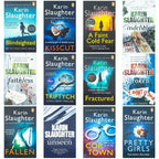 Karin Slaughter Will Trent Atlanta Series 12 Books Collection Set Triptych, Cop Town, Fractured, Fallen, Indelible, Broken
