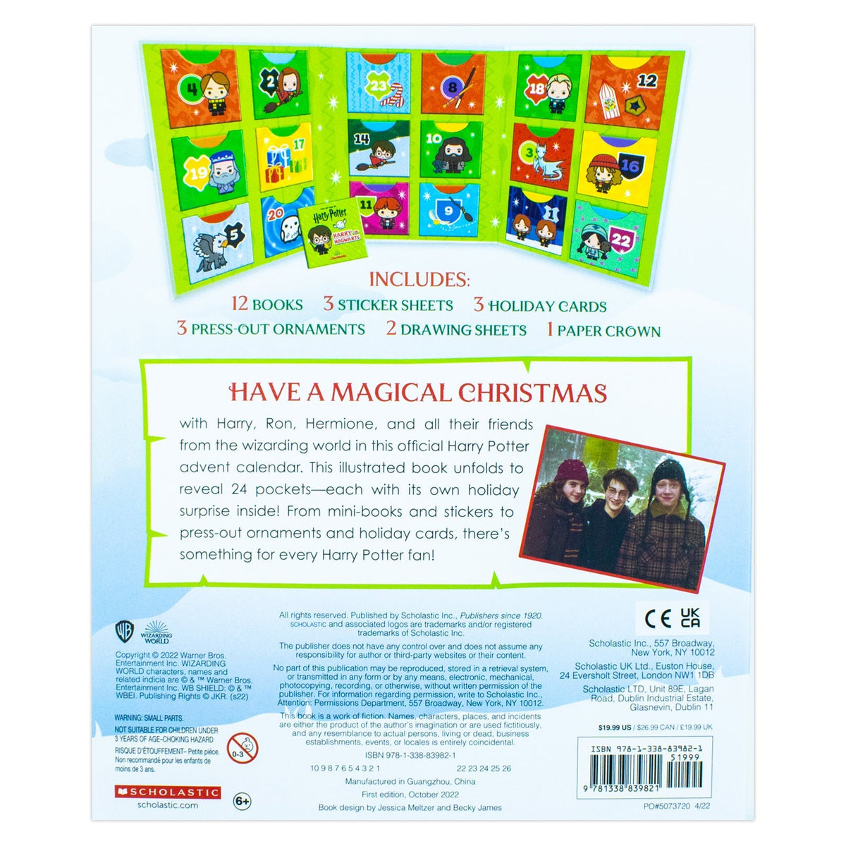 Official Harry Potter Advent Calendar: Official Advent Calendar