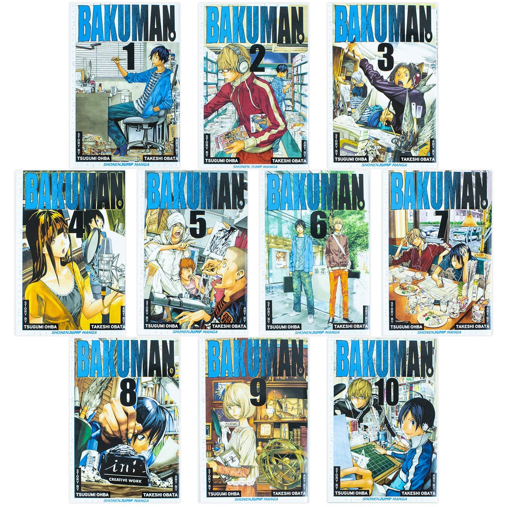 Bakuman Box Set 1-20 Complete Childrens Gift Set Collection Tsugumi Ohba Takesh