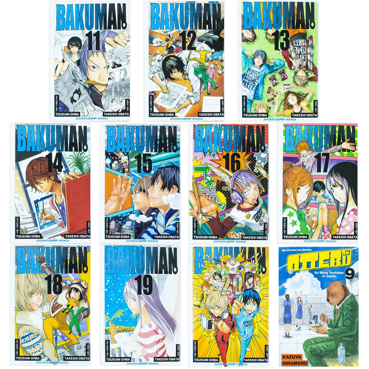 Bakuman Box Set 1-20 Complete Childrens Gift Set Collection Tsugumi Ohba Takesh