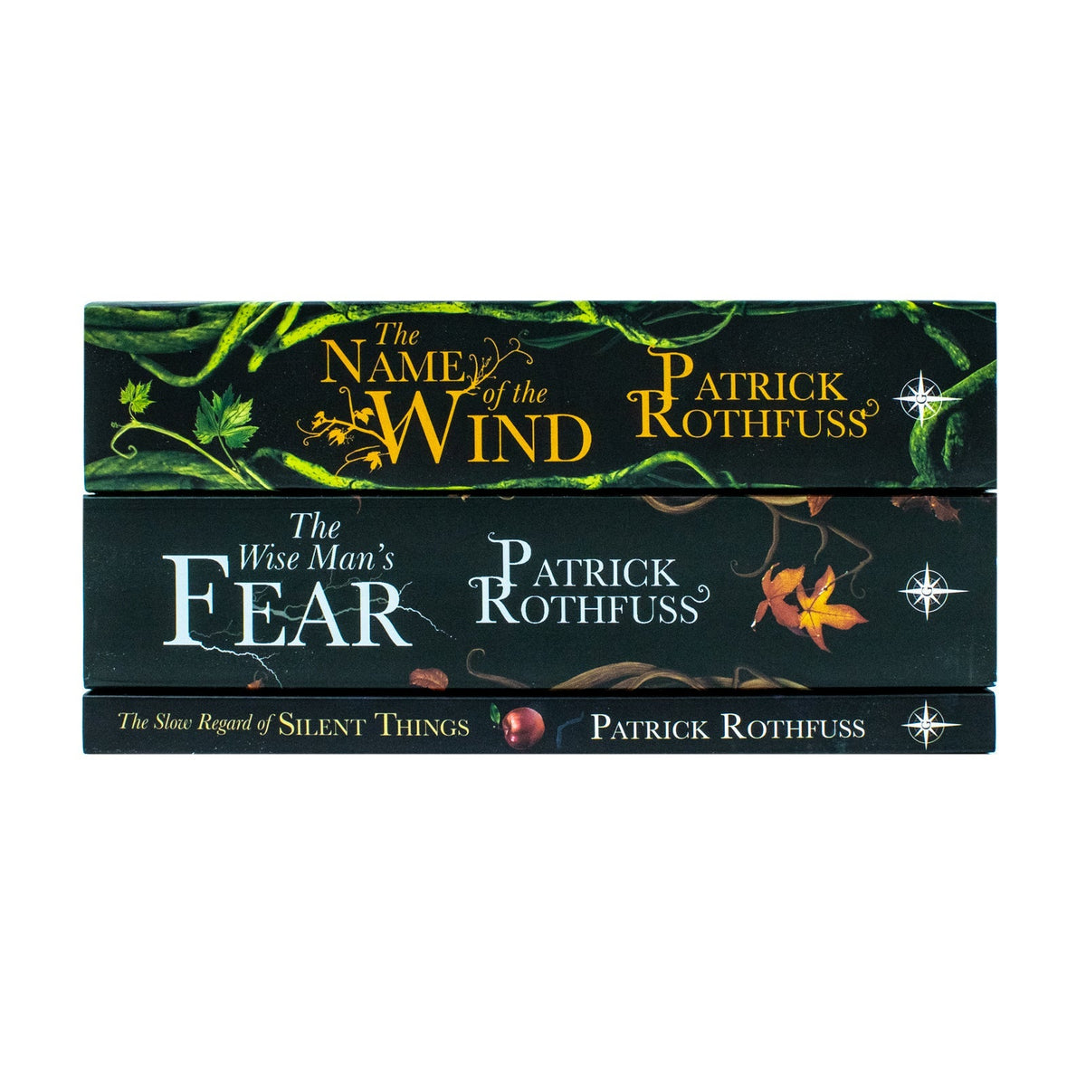 Kingkiller Chronicle Patrick Rothfuss Collection 3 Books Set | The Name of the Wind, The Wise Man’s Fear & The Slow Regard of Silent Things