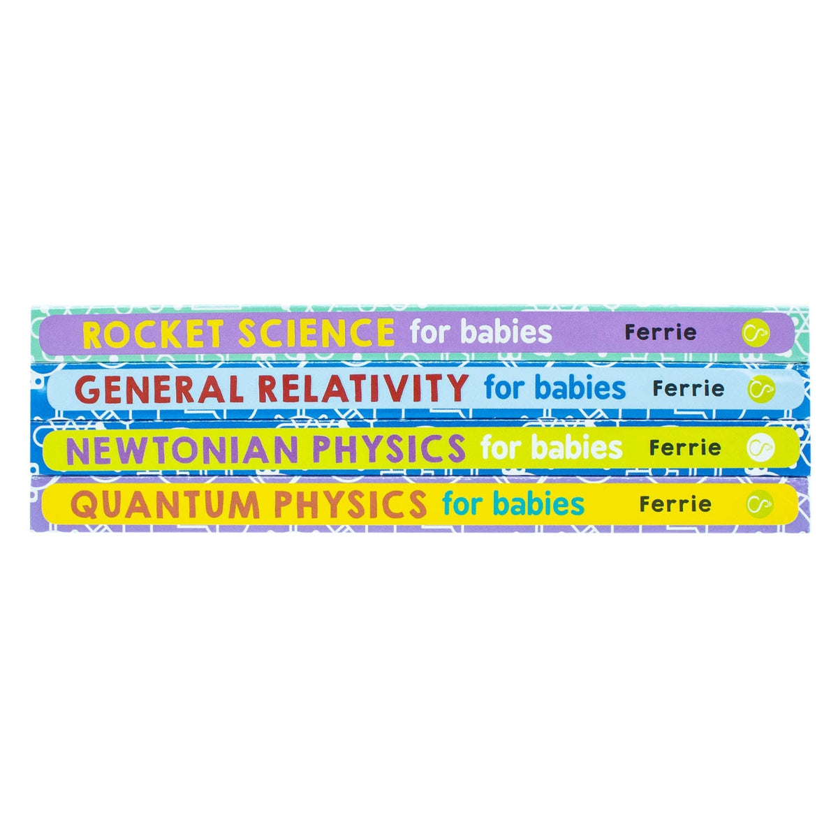 Baby University Four-Book Set (Quantum Physics, Rocket Science, General Relativity, Newtonian Physics)