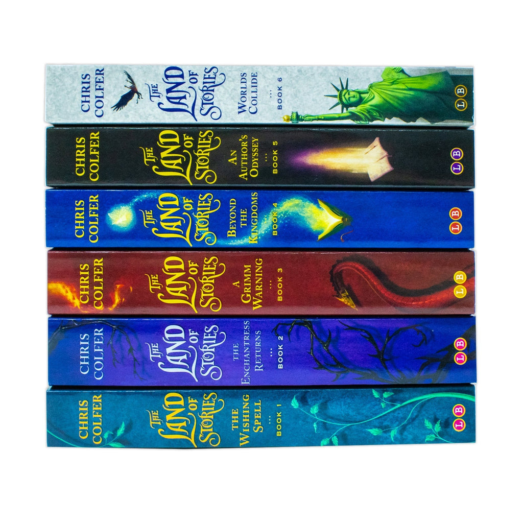 The Land of Stories Series by Chris Colfer: 6 Books Collection Set