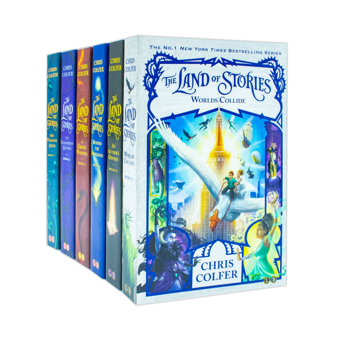 The Land of Stories Series by Chris Colfer: 6 Books Collection Set