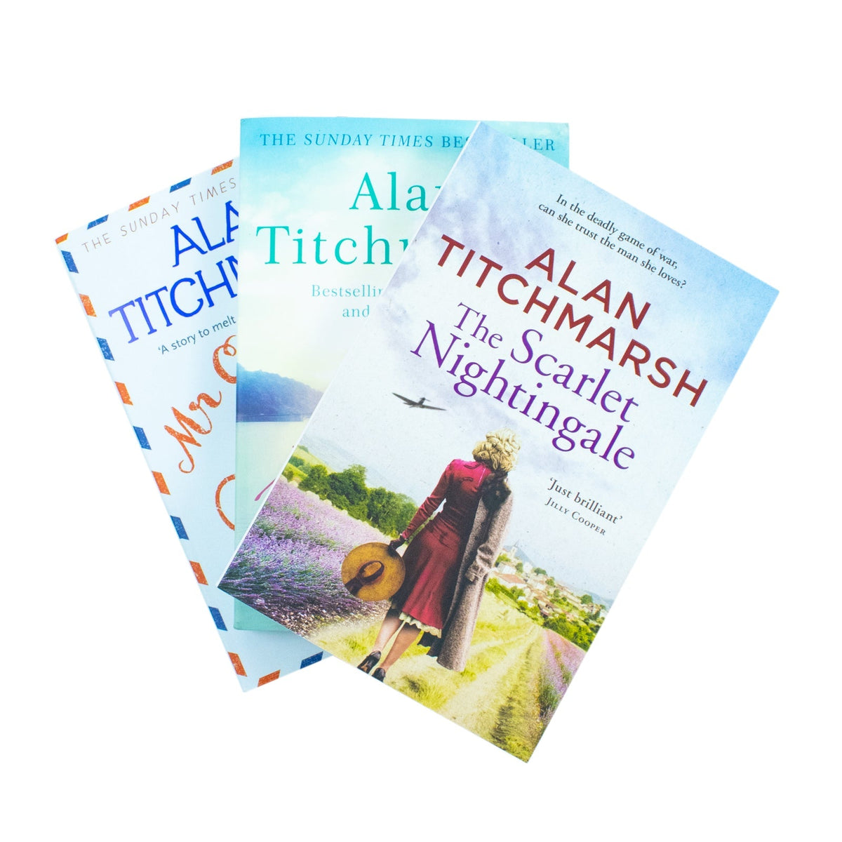 Alan Titchmarsh 3 Books Collection Set - The Scarlet Nightingale, Bring Me Home, Mr Gandys Grand Tour