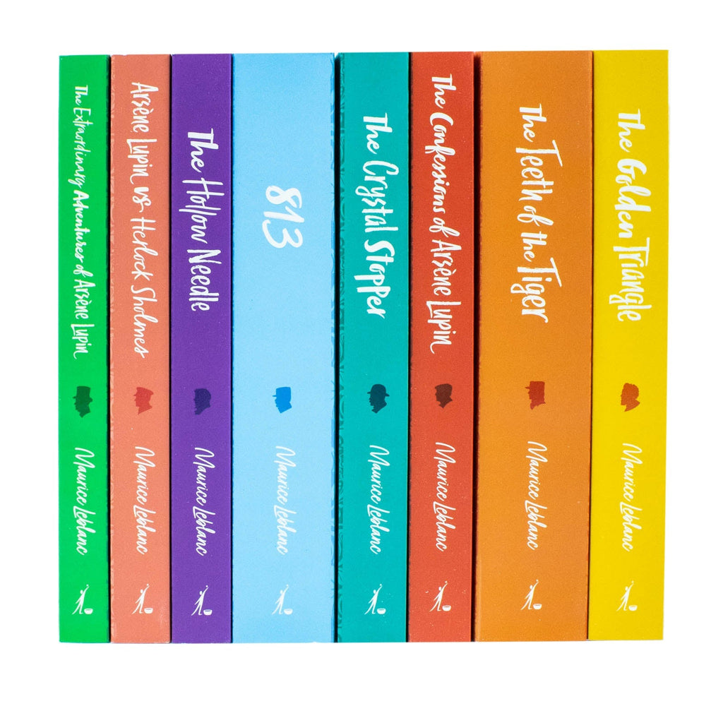 The Complete Collection of Arsene Lupin 8 Books Box Set by Maurice LeBlanc (Herlock Sholmes, The Confessions, The Crystal Stopper, The Confessions of Arsene Lupin & More)