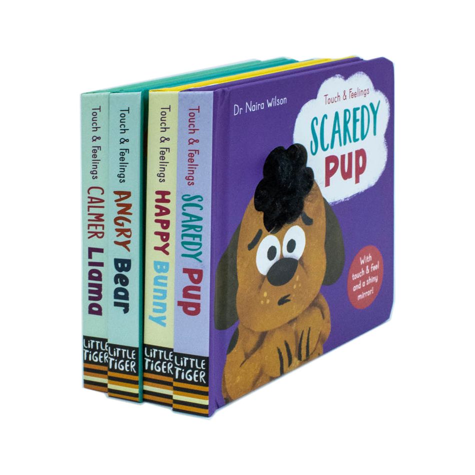 My First Behaviours Touch Feelings 4 Books Gift Box Set By Naira Wilson - Ages 0-5 - Board Book