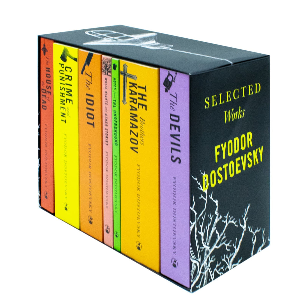 Selected Works of Fyodor Dostoevsky 7 Books Collection Set