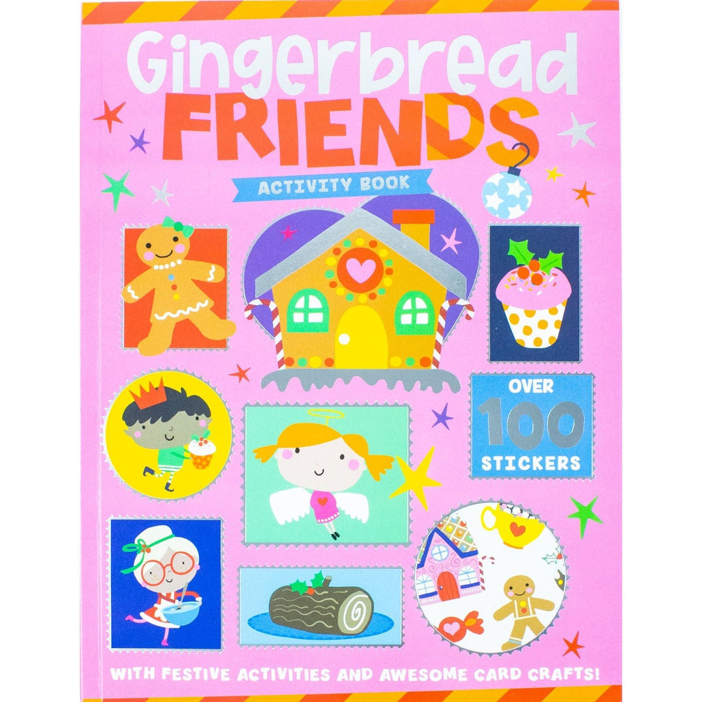 Children’s Christmas Activity Book Collection 6 Books Set | Magic Workshop, Elf Adventure, Gingerbread Friends, Polar Party, Reindeer Express & Jolly Santa