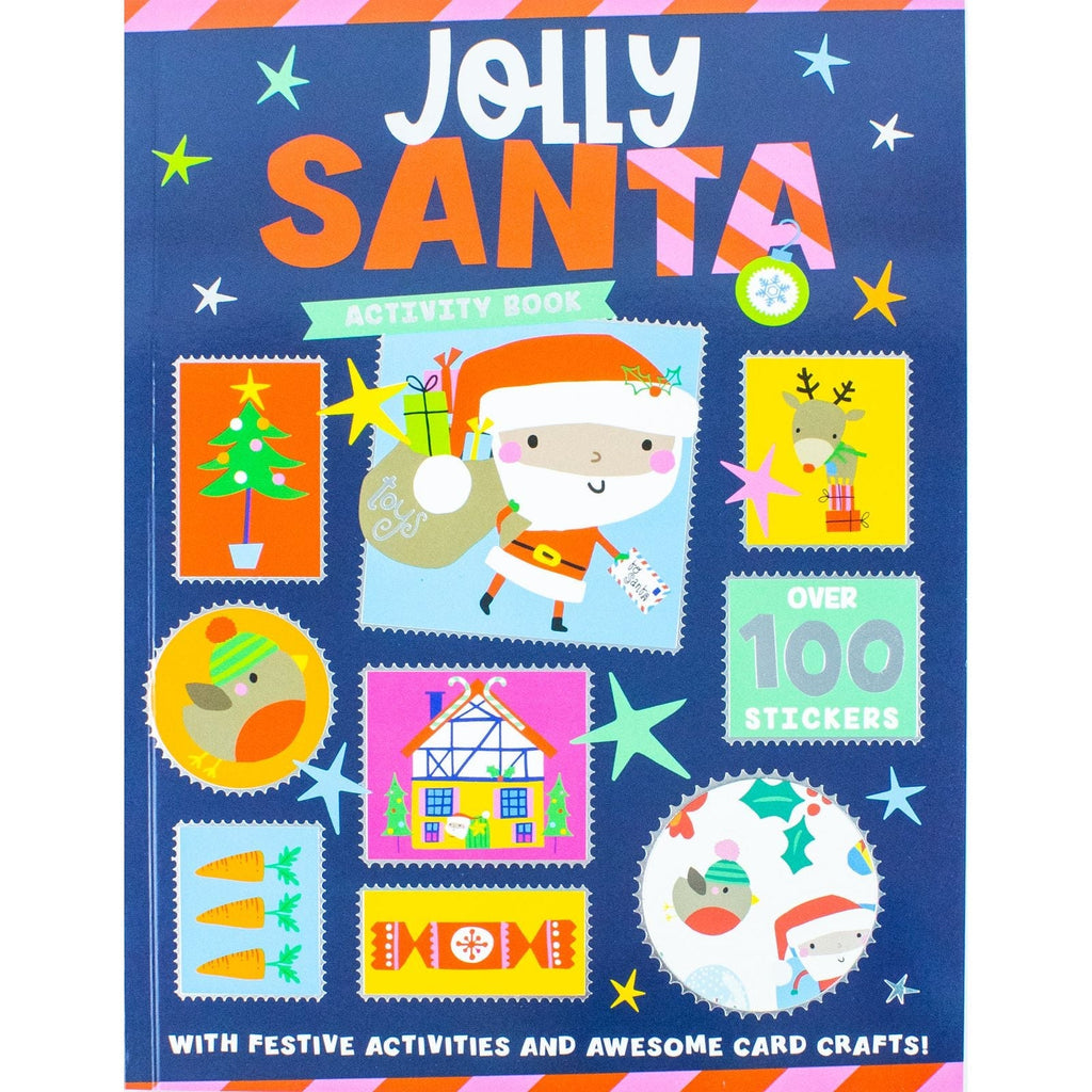 Children’s Christmas Activity Book Collection 6 Books Set | Magic Workshop, Elf Adventure, Gingerbread Friends, Polar Party, Reindeer Express & Jolly Santa
