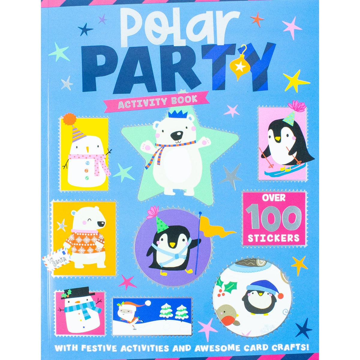Children’s Christmas Activity Book Collection 6 Books Set | Magic Workshop, Elf Adventure, Gingerbread Friends, Polar Party, Reindeer Express & Jolly Santa