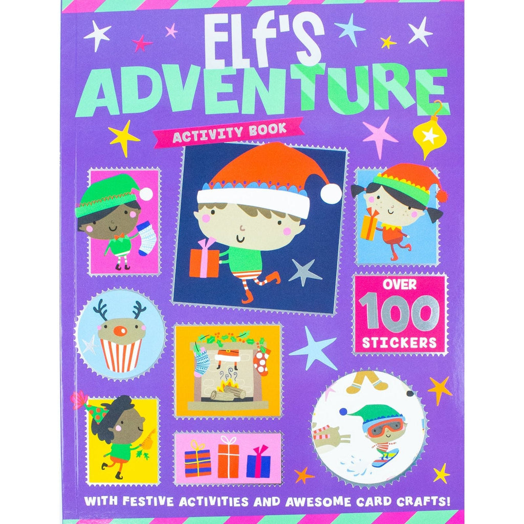 Children’s Christmas Activity Book Collection 6 Books Set | Magic Workshop, Elf Adventure, Gingerbread Friends, Polar Party, Reindeer Express & Jolly Santa