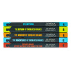 Sherlock Holmes: His Greatest Cases: 5-Book paperback boxed set (Arcturus Classic Collections, 11)