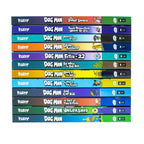 Dog Man (Book 1-12) by Dav Pilkey 12 Books Collection Set (Dog Man, Unleashed, A Tale of Two Kitties, Dog Man and Cat Kid)