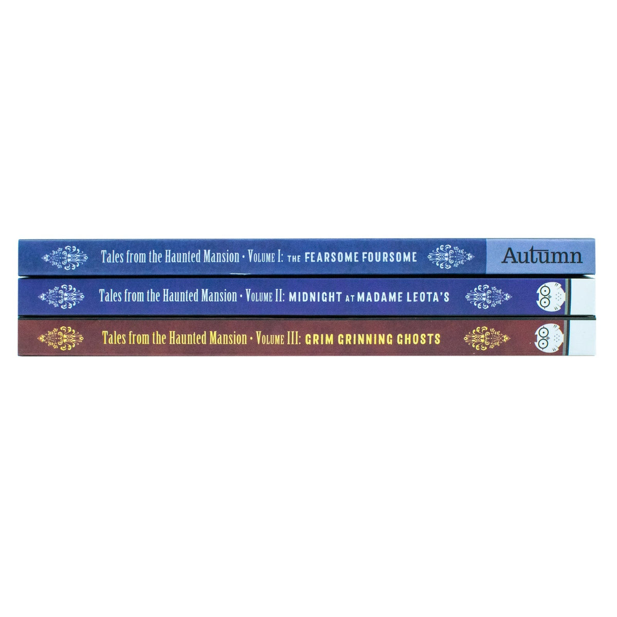 Tales from the Haunted Mansion Series 3 Books Collection Set (Fearsome Foursome, Midnight at Madame Leota, Grim Grinning Ghosts)