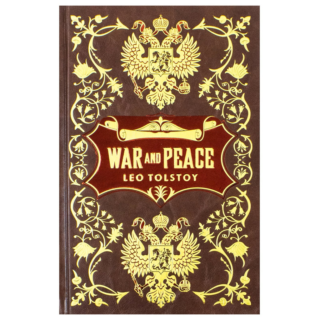 War and Peace by Leo Tolstoy (Leather Bound)