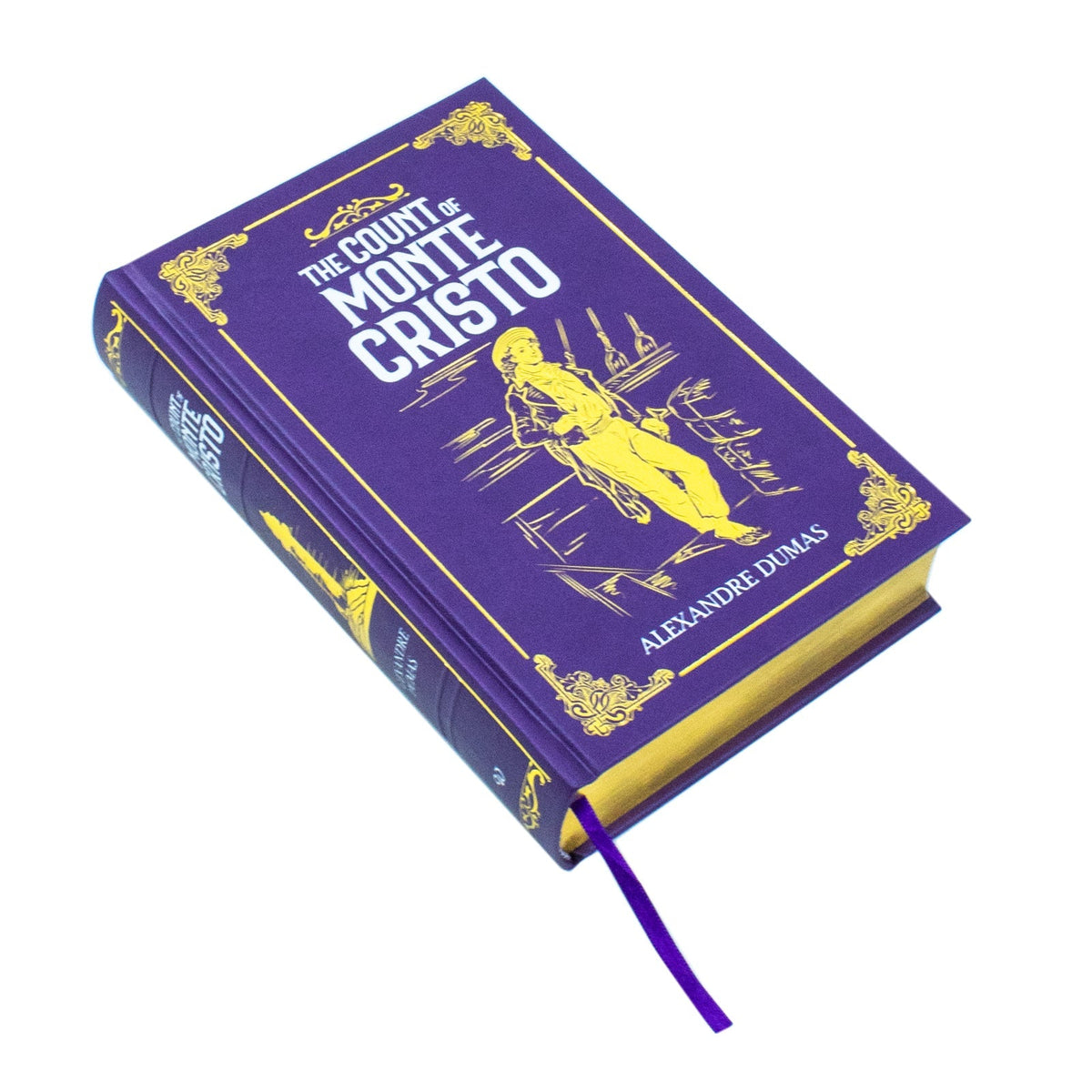 The Count of Monte Cristo by Alexandre Dumas (Leather-Bound)