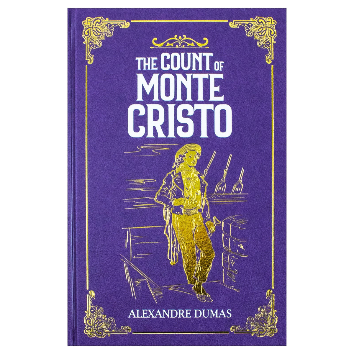 The Count of Monte Cristo by Alexandre Dumas (Leather-Bound)