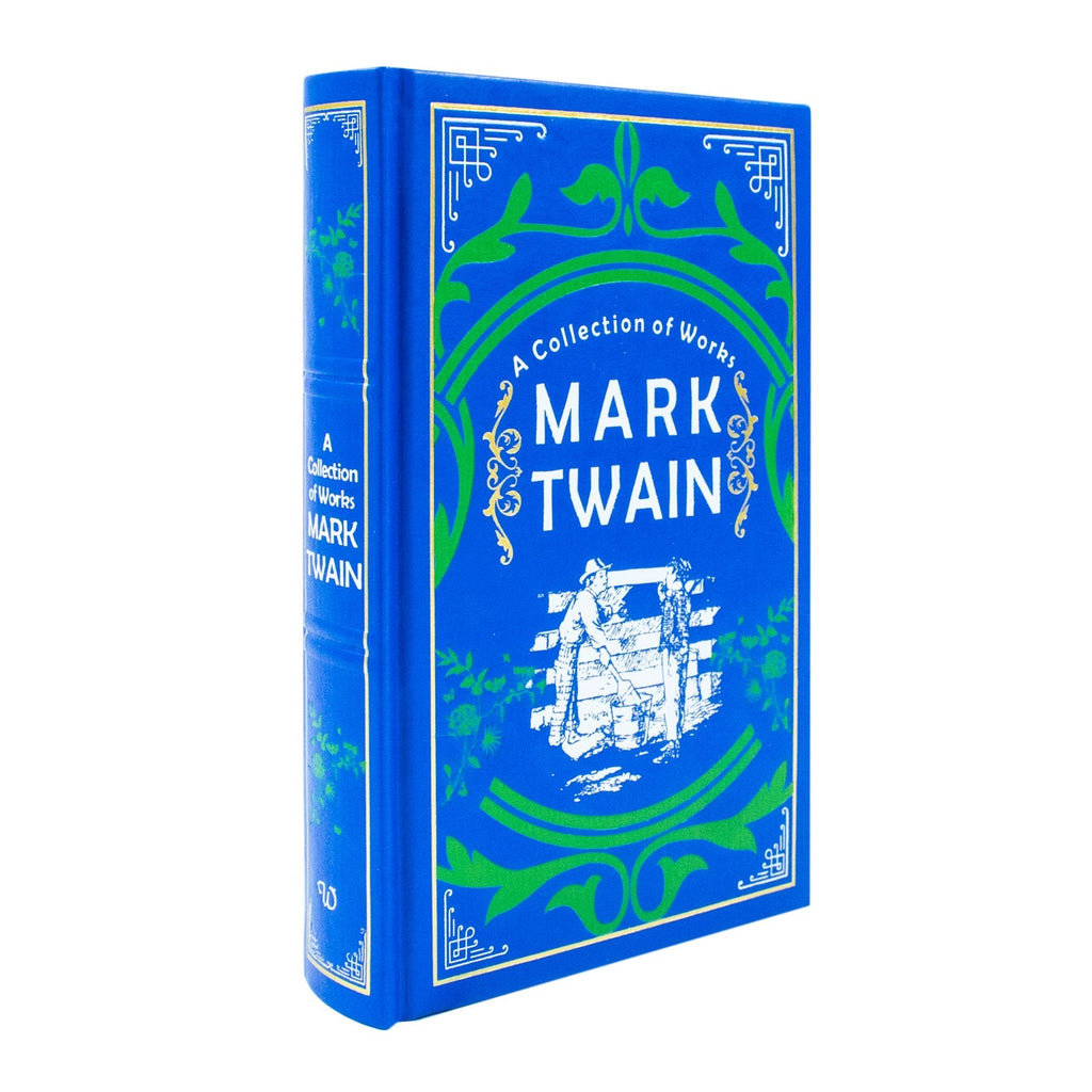Mark Twain: A Collection of Works (Leather-bound)