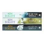 Ken Follett Collection 3 Books Set (Eye of the Needle, The Key to Rebecca, Triple)