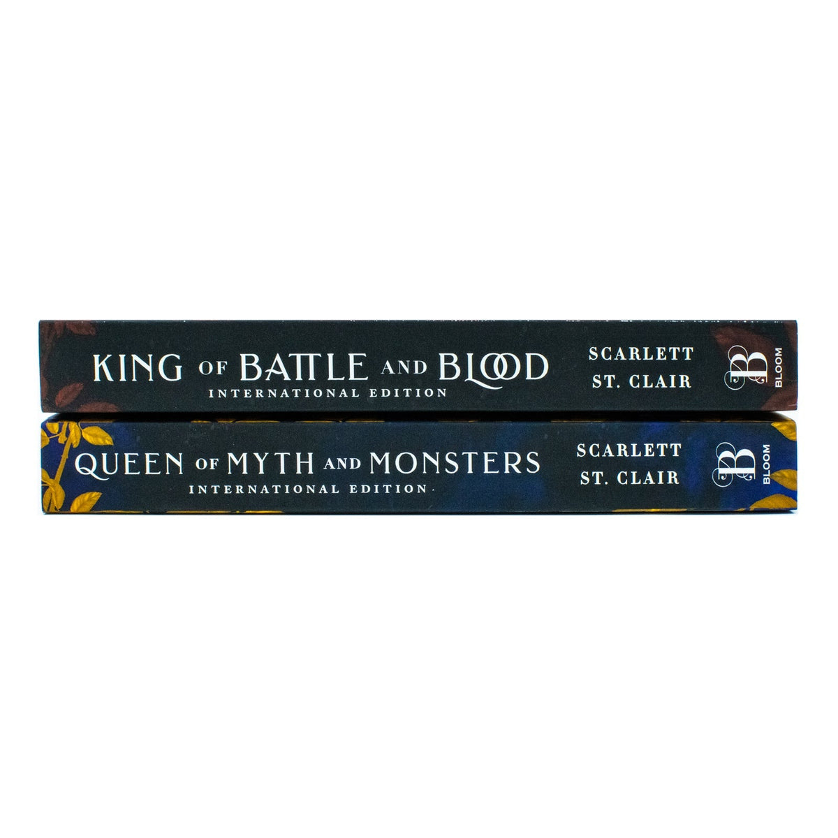 Adrian X Isolde Series Collection 2 Books Set By Scarlett St Clair (King of Battle and Blood, Queen of Myth and Monsters)