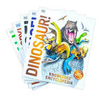 Knowledge Encyclopedias Collection 5 Books Set By DK (Human Body, Science, Space, Animal and Dinosaur)