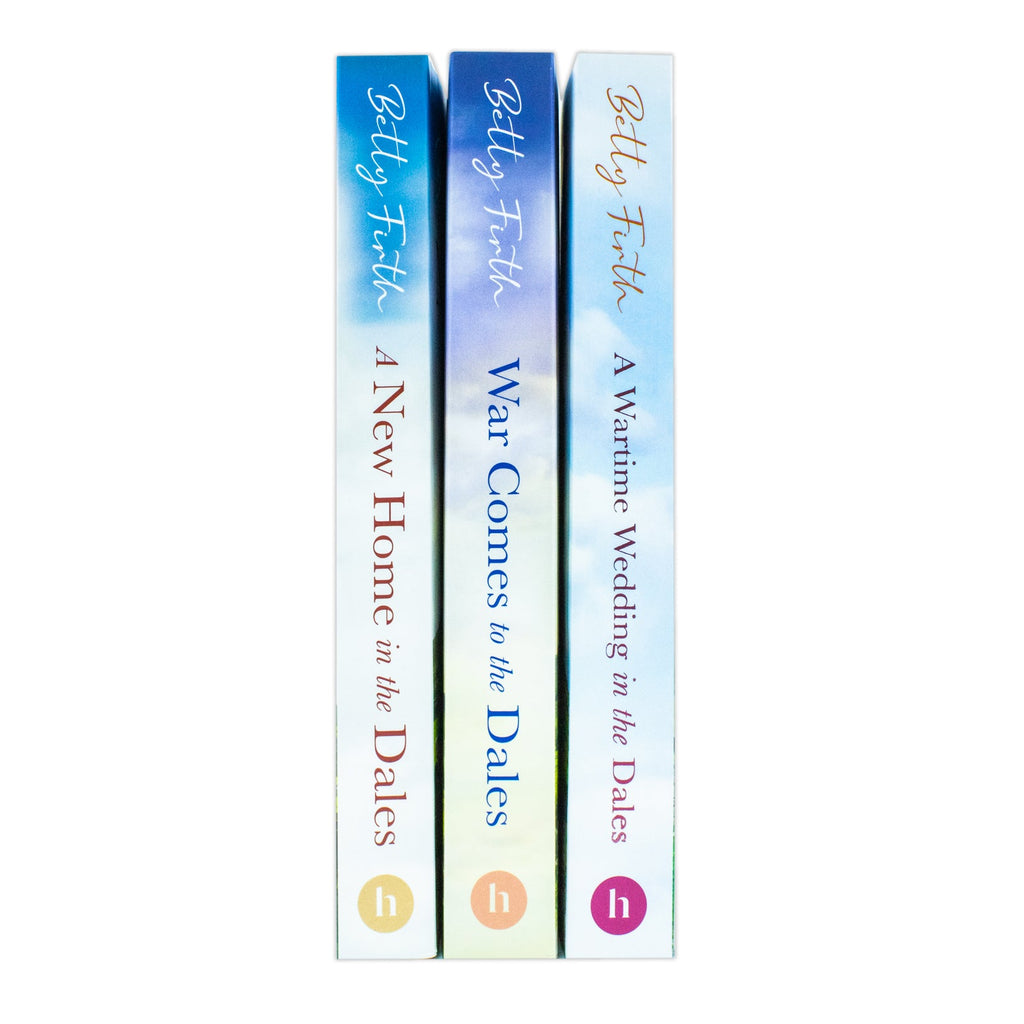 Made In Yorkshire Series 3 Books Collection Set by Betty Firth (A New Home in the Dales, War Comes to the Dales, A Wartime Wedding in the Dales)
