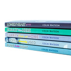 Flaxborough Mysteries Collection 5 Books Set By Colin Watson (Lonelyheart 4122, Hopjoy Was Here, Charity Ends at Home, Bump in the Night & Coffin Scarcely Used)
