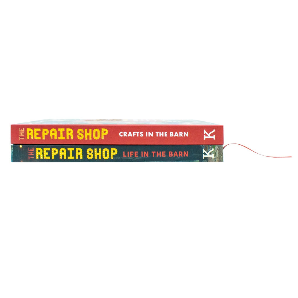 The Repair Shop Crafts In The Barn and The Repair Shop Life In The Barn By Elizabeth Wilhide 2 Books Collection Set