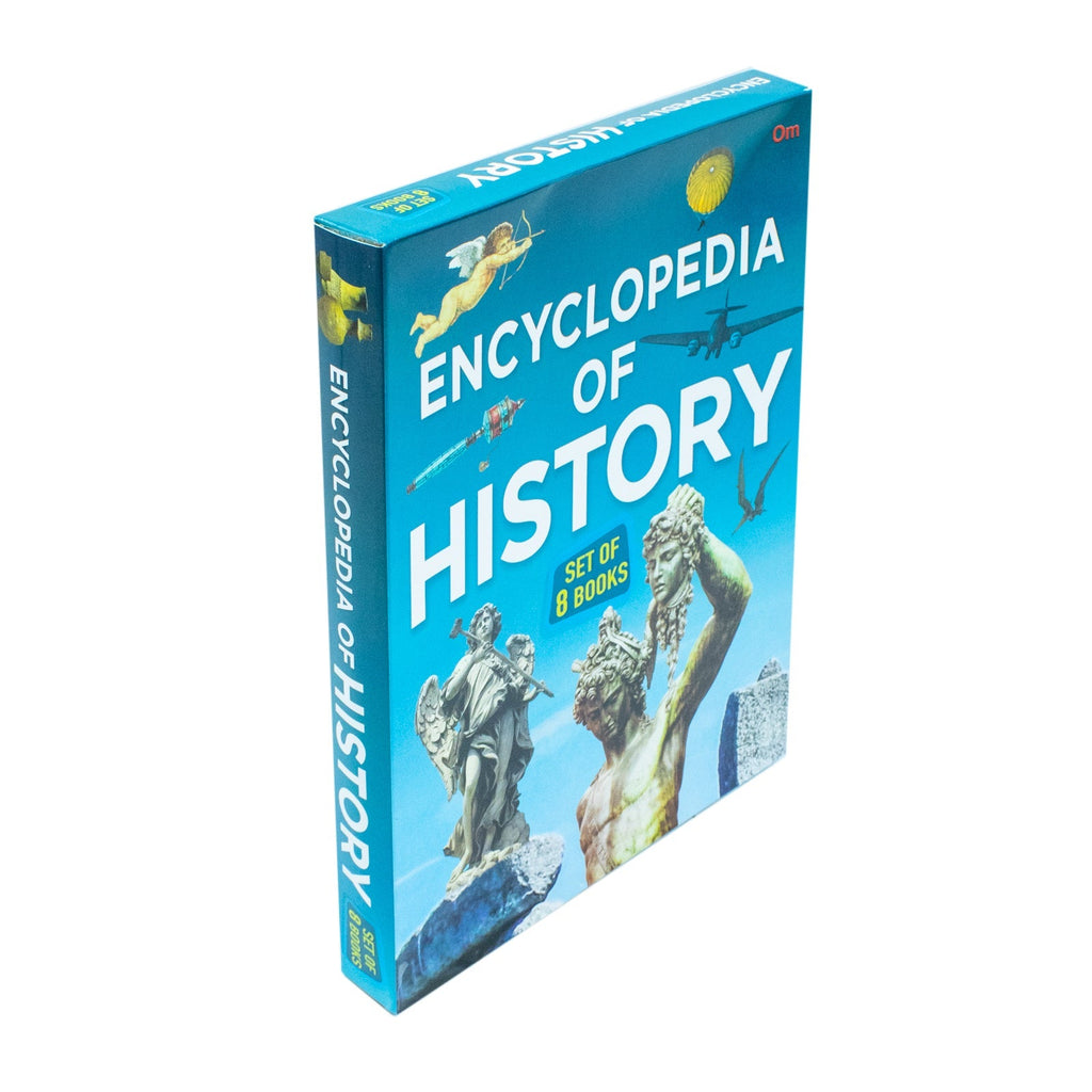 Encyclopedia of History set of 8 books (World War I, World War II, World War II and Indias Freedom Struggle, Mid Nineteenth and Twentieth Centuries, The French Revolution & More)